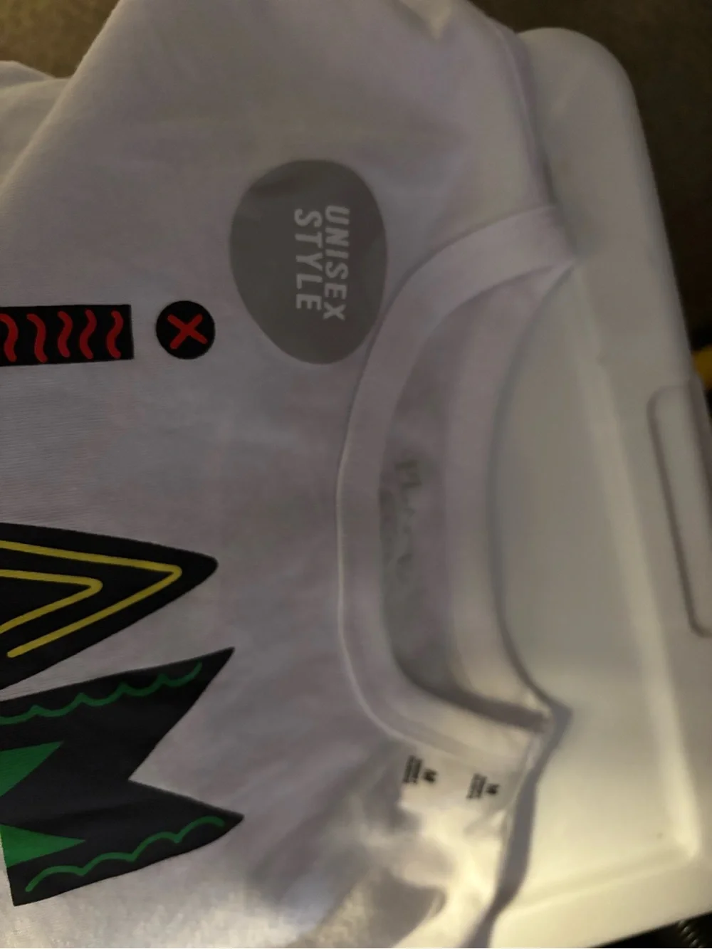 The Children's Place White Tee with Colorful 'Little Black History' Graphic